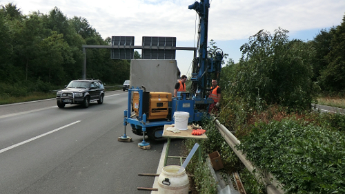 Baugrundtechnische Untersuchungen und Gründungsberatung für das BV Grünbrücke in Kerpen